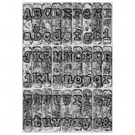3D Texture Fades by Tim Holtz A5 Typewriter Large (666885) - #587658