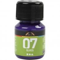 A-Color Glass Paint Purple 30ml - #597723
