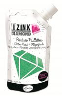 Aladine Izink Diamond Glitter Paint 24 Carat 80 ml Pastel Green - #591927