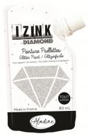 Aladine Izink Diamond Glitter Paint 80 ml Silver - #591260