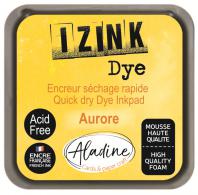 Aladine Izink Dye Pigment Ink Pad 5x5 cm Yellow - #591346