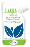 Aladine Izink Nature Deco Paint 80 ml Blue - #591618
