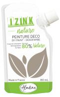 Aladine Izink Nature Deco Paint 80 ml Gray-brown - #591717