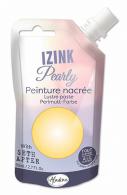 Aladine Izink Pearly Mother of Pearl Paint 80 ml Pastel Yellow - #591890
