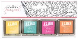 Aladine Izink Quick Dry Ink Pad Bullet Journal Set Pastel - #590266
