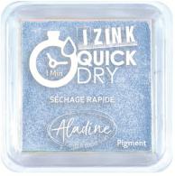 Aladine Izink Quick Dry Pigment Ink Pad 5x5 cm Pastel Blue - #591399