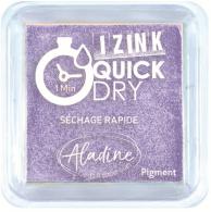 Aladine Izink Quick Dry Pigment Ink Pad 5x5 cm Pastel Lilac - #590313