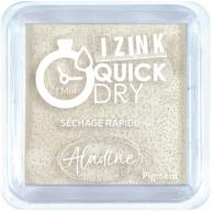 Aladine Izink Quick Dry Pigment Ink Pad 5x5 cm White - #591437