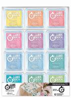 Aladine Izink Quick Dry Pigment Ink Pad Set Pastel - #590761