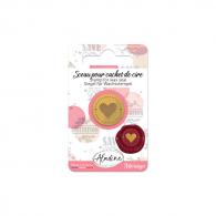 Aladine Seal Wax Stamp Heart - #593582