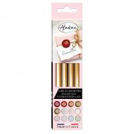 Aladine Seal Wax Sticks Set 4 pieces Old Gold - #593565