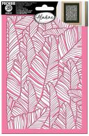 Aladine Self-adhesive 3D Template A5 Leaves - #592790
