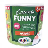 Aladine Stamp Set Stampo Funny Nature 21 pieces - #593578