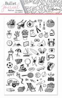 Aladine Stampo Bullet Journal Stamps A5 Activities - #591446