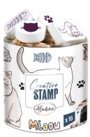 Aladine Stampo Stamp Set Cats 15 pieces - #592973