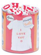 Aladine Stampo Stamp Set Textile Alphabet 45 pieces - #591425
