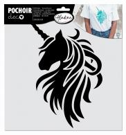 Aladine Template 28x28 cm Unicorn - #592769
