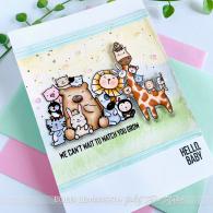 Animal Crackers: Kind Messages 4x6 Inch Clear Stamps (AC-105) (OUTLET) - #587229