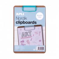 Apli Block Holder Wood A5 Clamp Blue - #599561