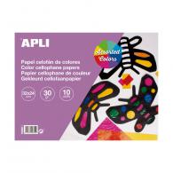 Apli Cellophane Paper Block 21x24 cm 10 sheets - #599513