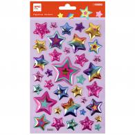 Apli Colorful Stickers Stars - #599496