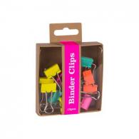 Apli Fluor Collection Foldback Clips 12 pcs - #599563