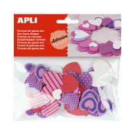Apli Foam Hearts Self-adhesive - #599527