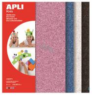 Apli Foam With Glitters 4 Sheets - #599506
