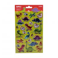 Apli Stickers Sheet Dinosaurs - #599503