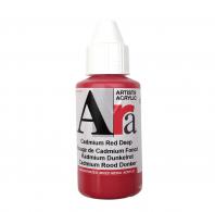 Ara Acrylic Paint Cadmium Dark Red 100 ml - #602155