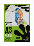 Artgecko Pro Sketchpad A3 150gr 40 sheets White - #598075