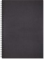 Artgecko Shady Spiral Sketchbook A3 Portrait 200gr 40 sheets Black - #597005