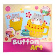 Button Art Button Art Painting Decorate - #599277