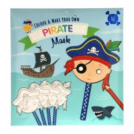 Cardboard Masks Pirates 4 pieces - #595469