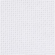 CC Aida Fabric, white, size 50x50 cm, 70 squares per 10cm , 1 pc - #592743