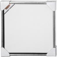 CC ArtistLine Canvas with frame, antique silver, white, size 44x44 cm, D. 3 cm, 360 g, 1 pc - #597429