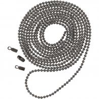 CC Ball chain 1,5 mm Dark gray 1 m - #590947