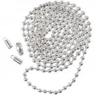 CC Ball chain 3 mm Silver 1 m - #591136
