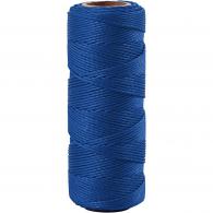 CC Bamboo Cord, blue, thickness 1 mm, 65 m/ 1 roll - #591669