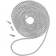 CC Bead Chain, silver-plated, Dia. 1,5 mm, 1 m/ 1 pack - #591236