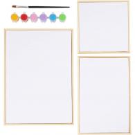 CC Canvas Panel Set Colourful - #603038