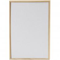 CC Canvas Panel With Frame 15.8x23.8 cm 280 gr White - #603041