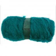 CC Carded Wool, green, 100 g/ 1 bundle - #592668