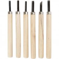 CC Carving Set, 6 pc/ 1 pack - #588887
