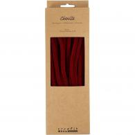 CC Chenille thread Dark red 6mm x 30 cm 50 piece - #594370