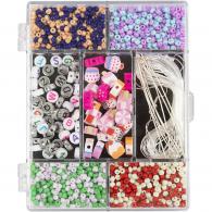 CC Craft Mix Jewellery, pastel colours, Candy Mix, 1 pack - #593265