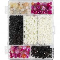 CC Creative Box Agaten beige Black Pink and White Mother of Pearl - #594442