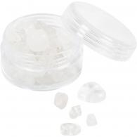 CC Crystal Beads Clear Quartz 63 pieces - #594379