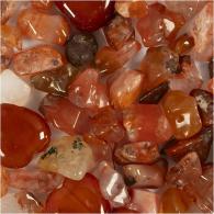 CC Crystal Beads Tiger Eye Brown 63 Pieces - #594395