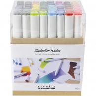 CC Drawing Marker Standard Colours, 48 ??Pieces - #594063